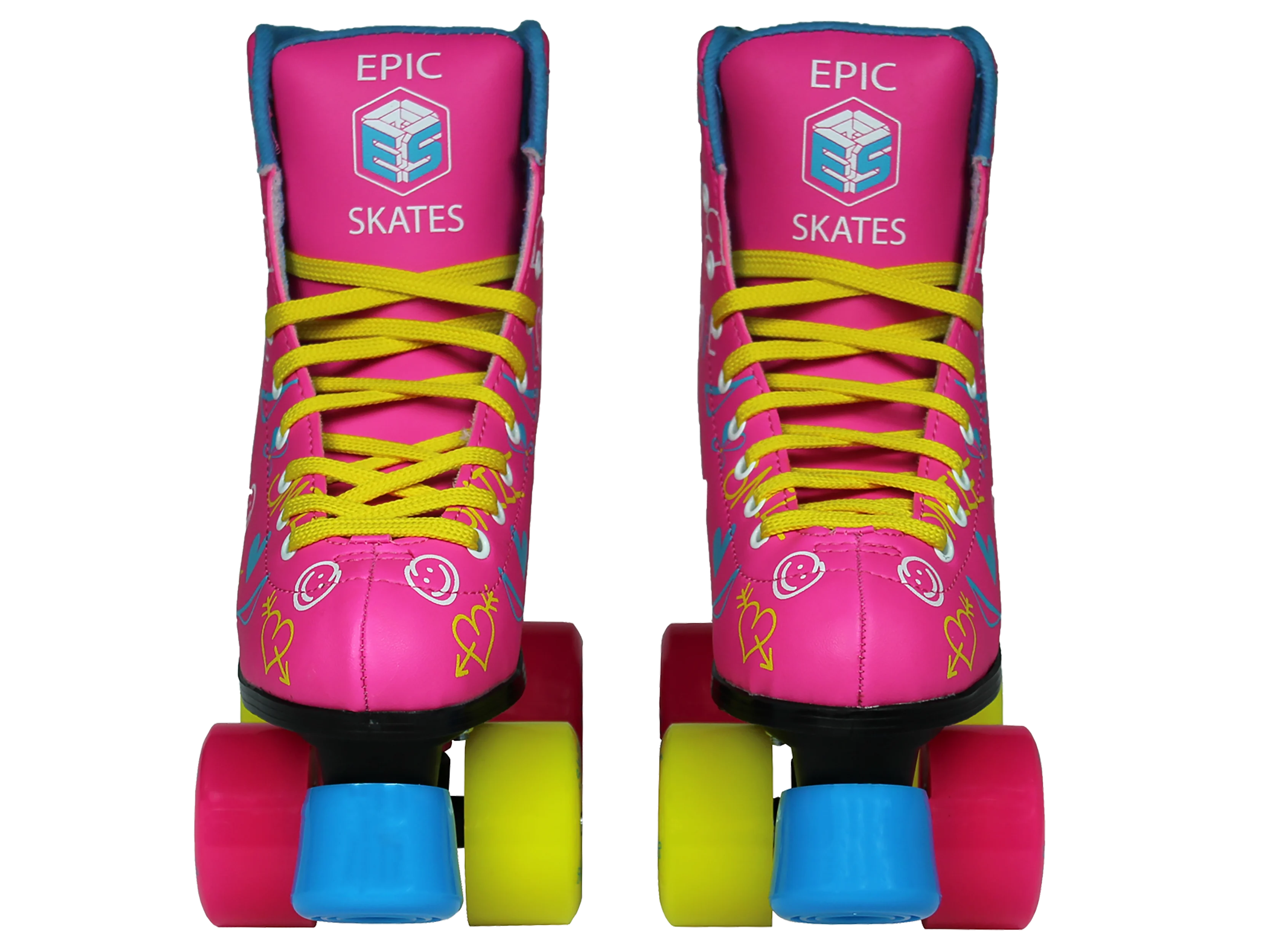 Blush Quad Roller Skates - Size 9 U4035