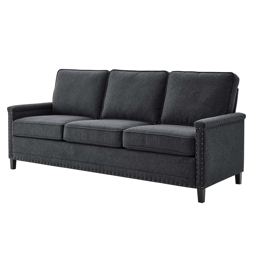 Dark Grey Fabric Sofa I127