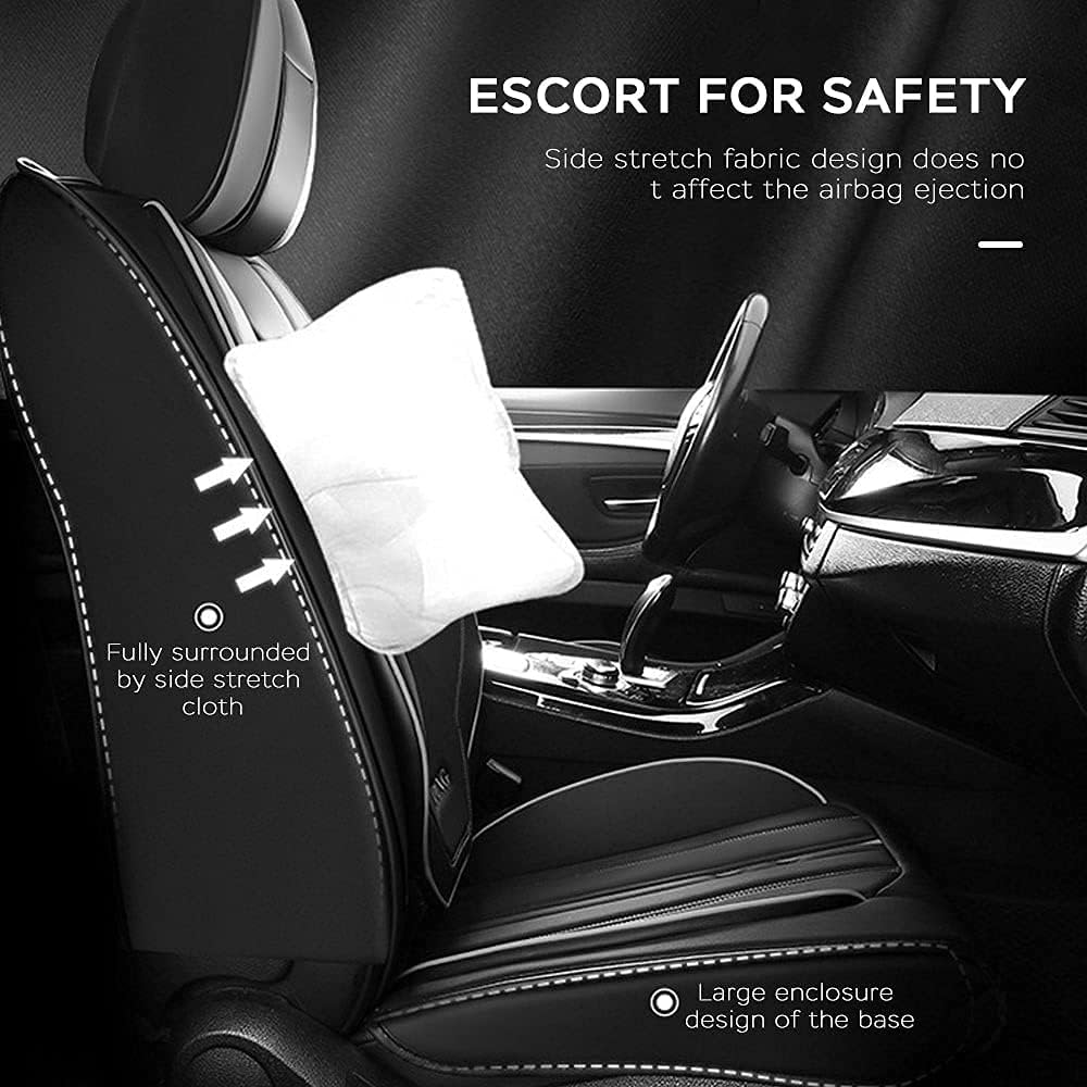Leather Seat Covers Full Set Seat Cushion V3059