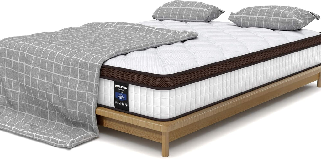 Twin 12 Inch Memory Foam Hybrid Mattress with Pocket Spring U696