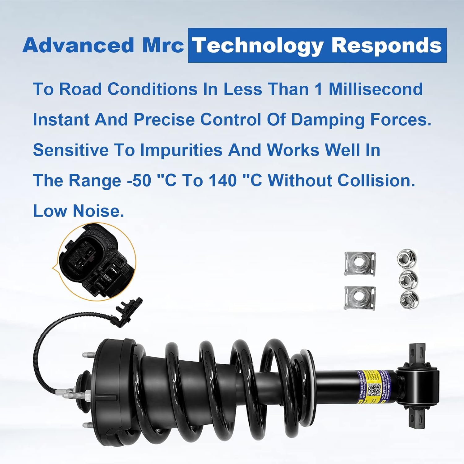 Front Shock Absorbers with Magnetic Ride Control Compatible with 2015-2021 Chevrolet Silverado Escalade Tahoe Suburban Sierra 1500 Yukon XL MRC Assembly B966