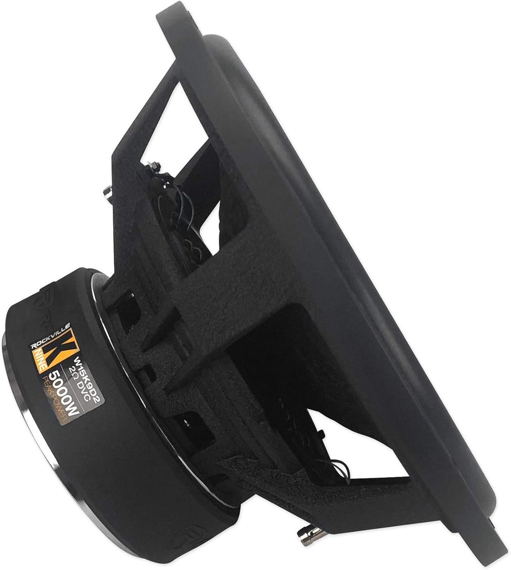 15 10,000w Car Audio Subwoofers with Sealed Sub Box Enclosure T18775