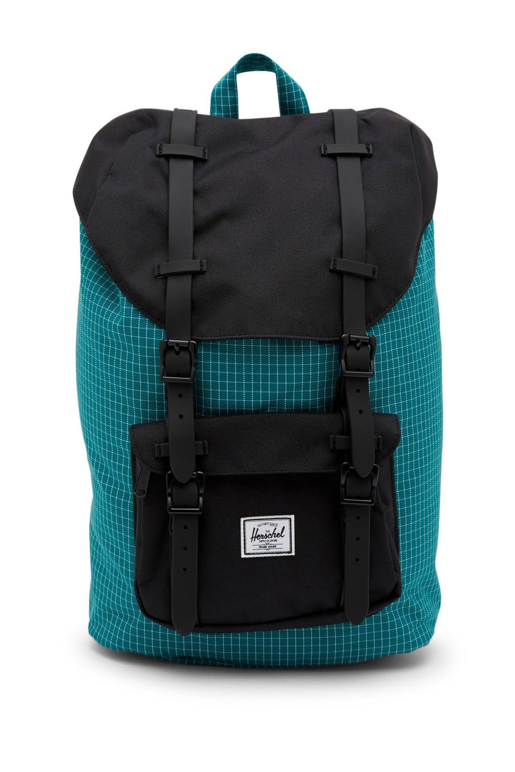 Black Rubber Backpack T738