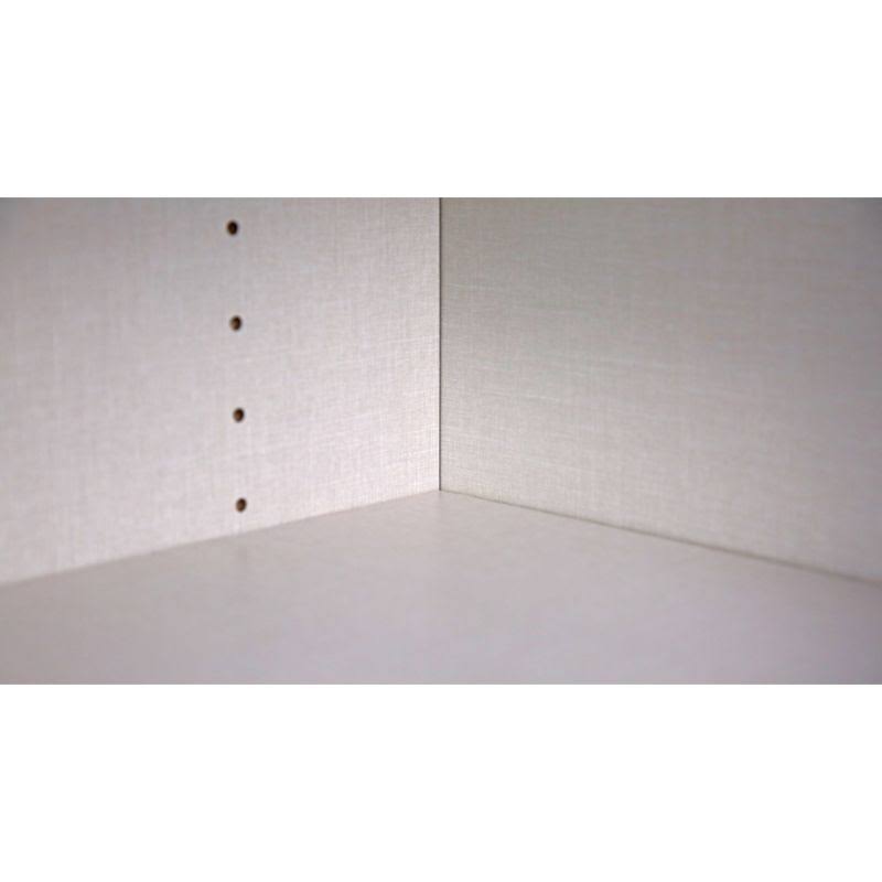 White Pine 3 Drawers Desk Base Cabinet Engineered Wood U258