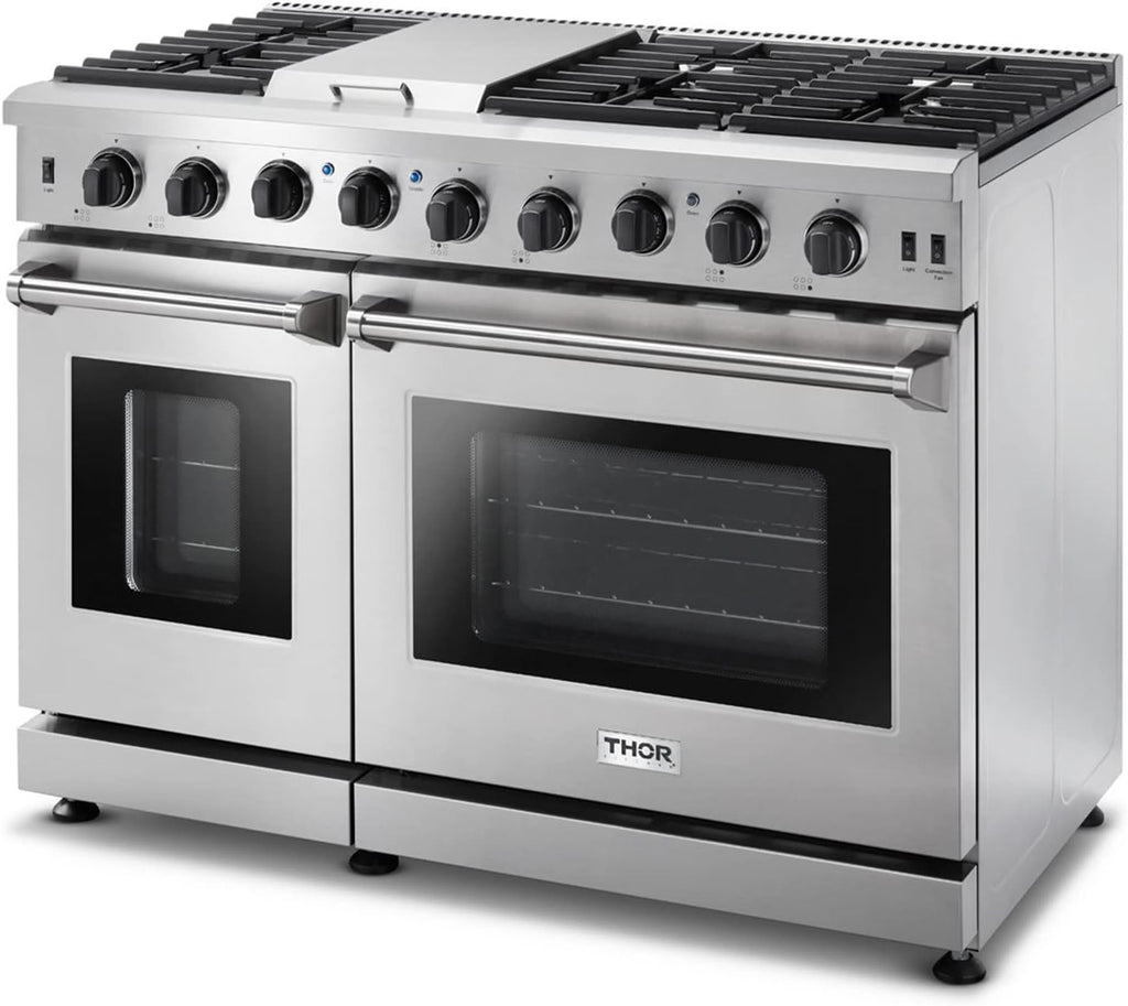 30 Inch Stainless Steel Gas Range with 5 Sealed Burners, 4.5 cu. ft. Oven, Storage Drawer, Cast Iron Grate F1555