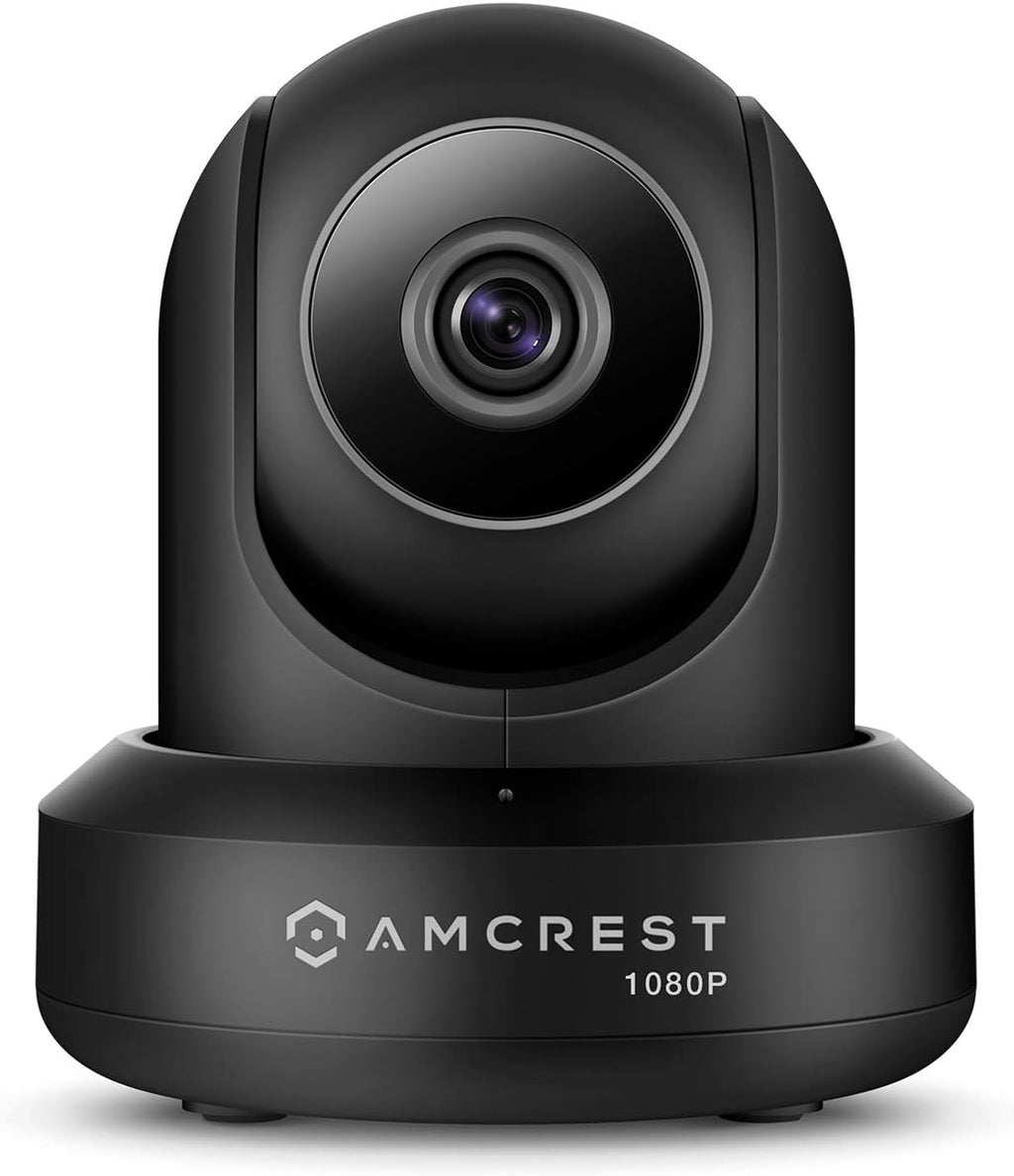 2 Pack Black 1080P WiFi Pan/Tilt Security IP Camera M388758