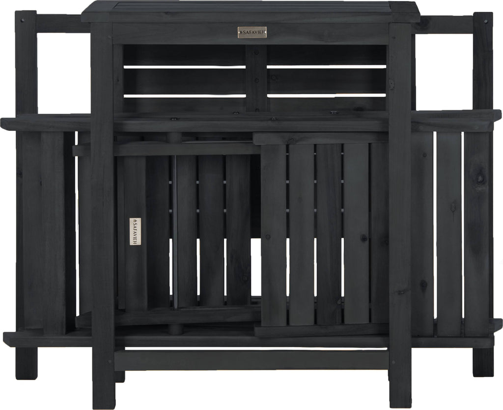 Dark Slate Grey Bistro Set E83315