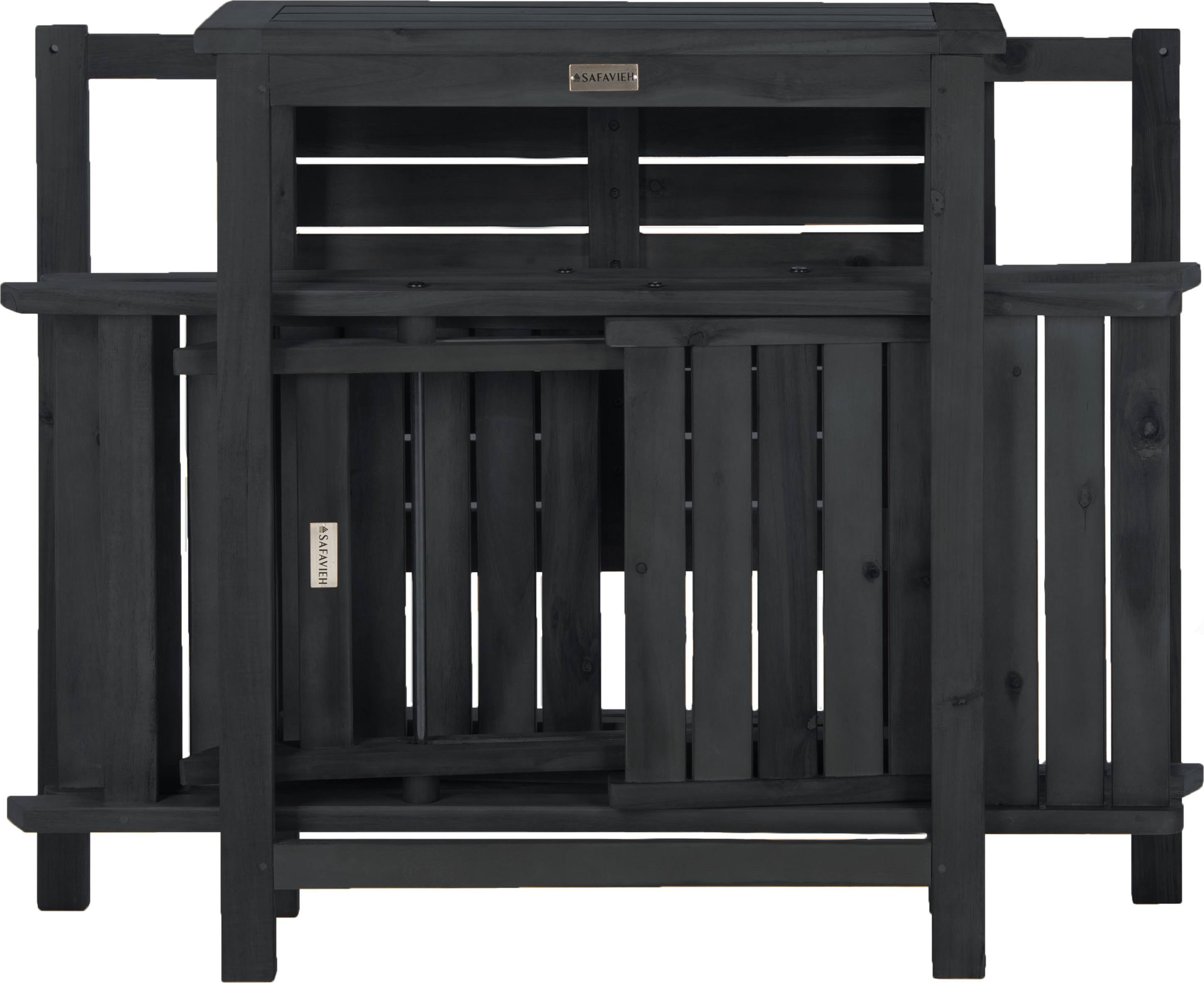 Dark Slate Grey Bistro Set E83315