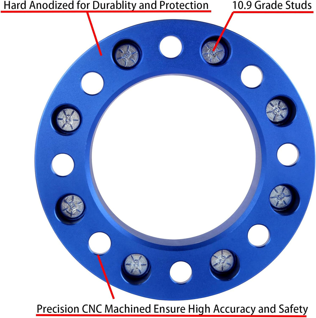 8x6.5 to 8x170 Forged Wheel Adapters 4pcs 2 inch K974