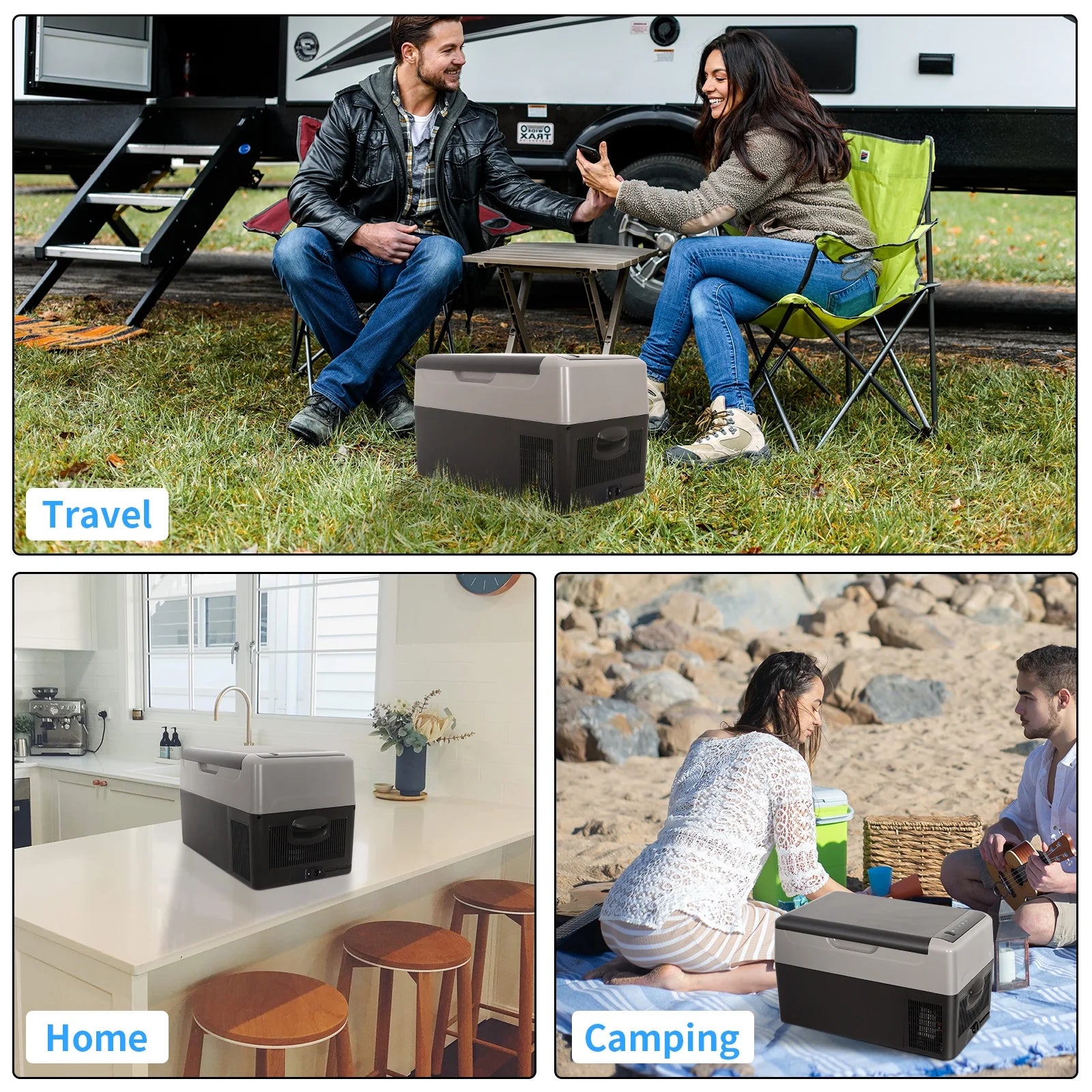 23 Quart Portable Freezer Compressor Cooler Refrigerator I841