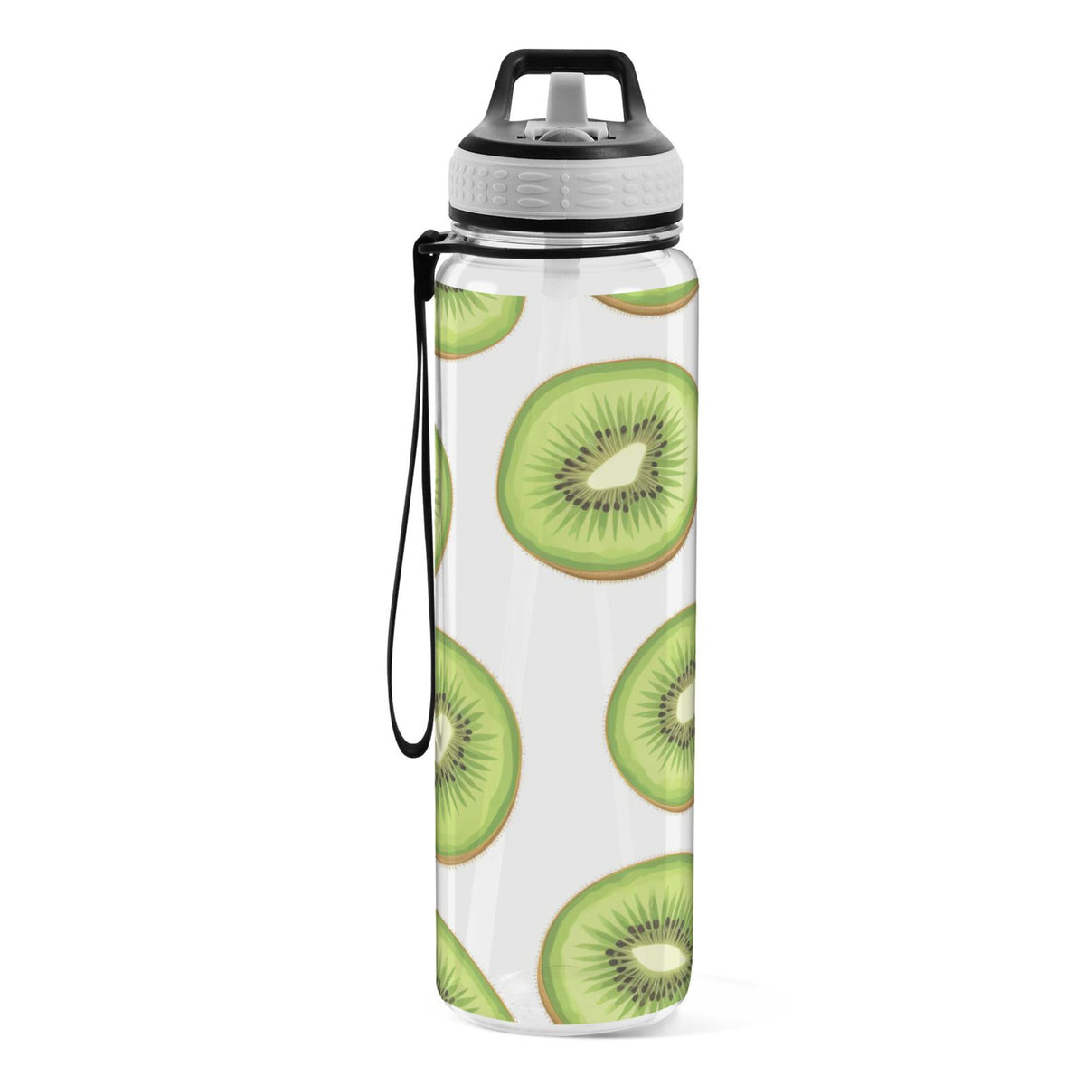 32oz Tritan Leakproof Clear Sports Water Bottle W741