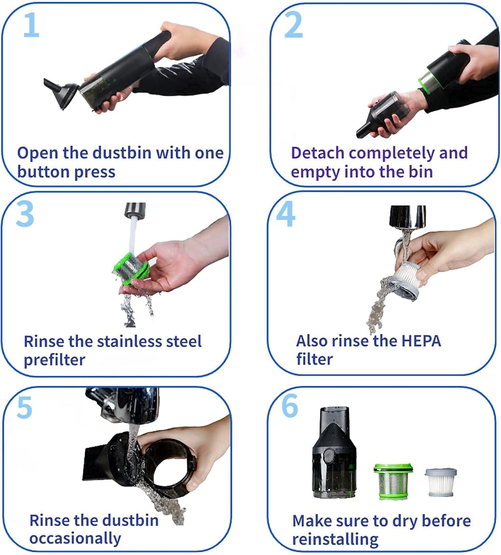 Cordless Vacuum and Handheld Vacuum X484