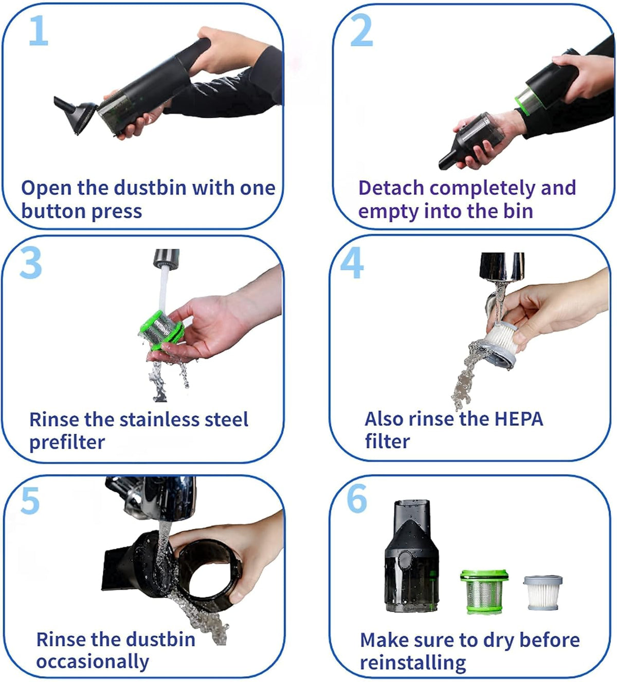 Cordless Vacuum and Handheld Vacuum X484