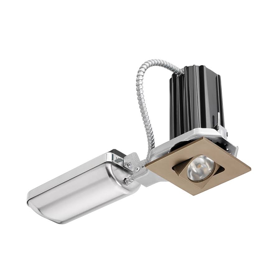 Bronze LED Recessed Light Kit S439