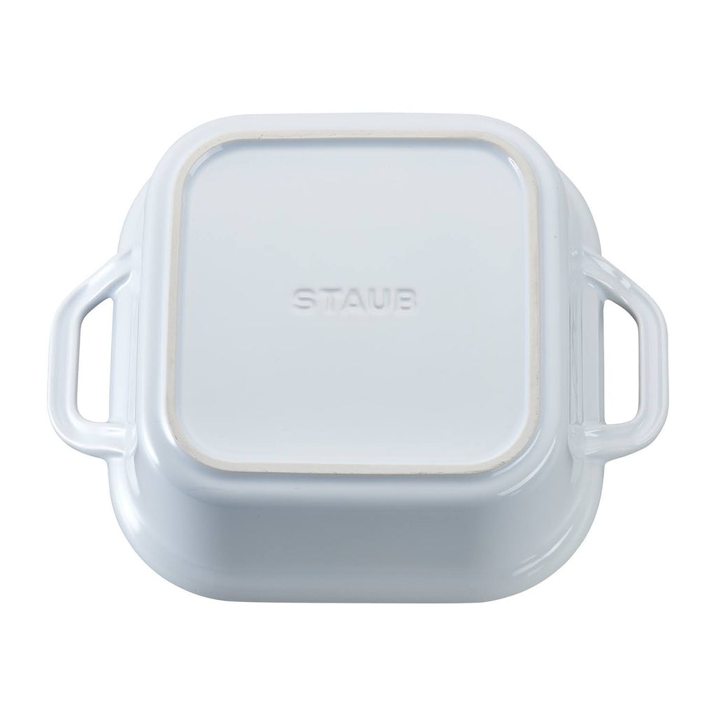 Matte White Square Covered Baking Dish M5288