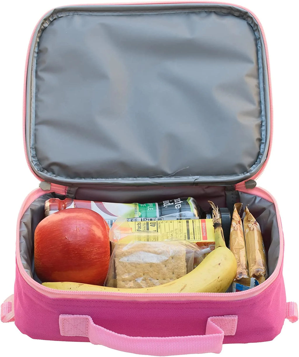 Turquoise Rainbow 4 Piece Backpack Set with Lunch Bag S930