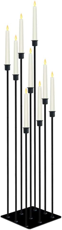 Gold Tall Floor Candelabra Iron R310486