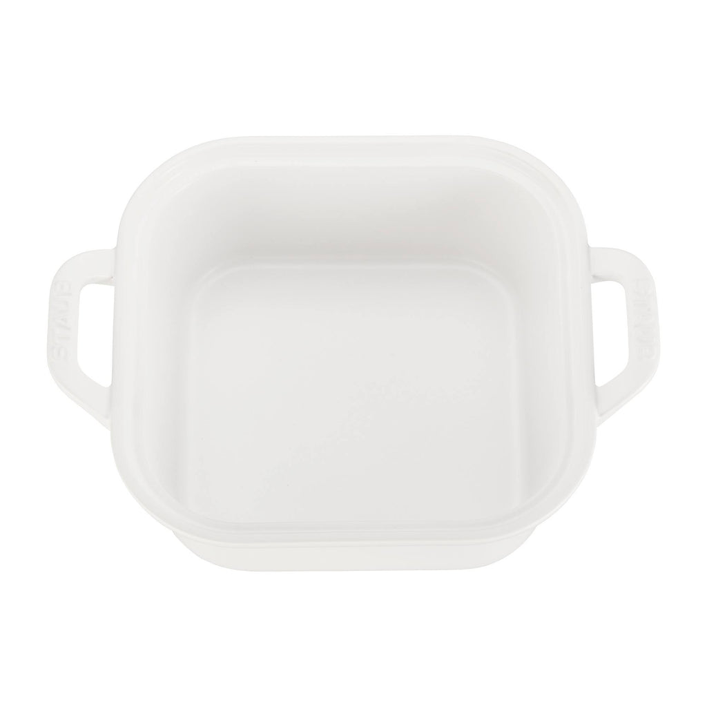 Matte White Square Covered Baking Dish M5288