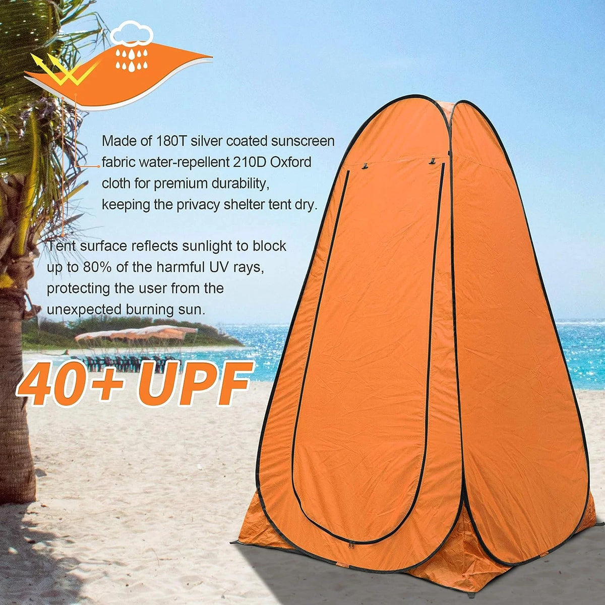 Pink Pop up Privacy Shelter Tent with Carrying Bag W304