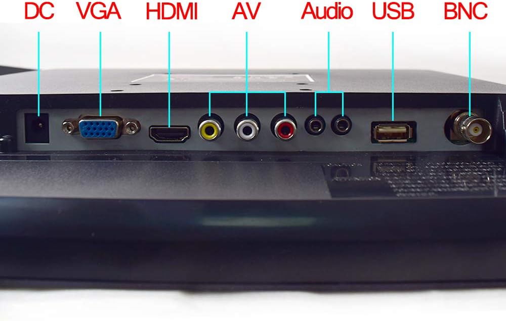 15 Professional CCTV Monitor VGA HDMI AV BNC LCD Security Screen P1440