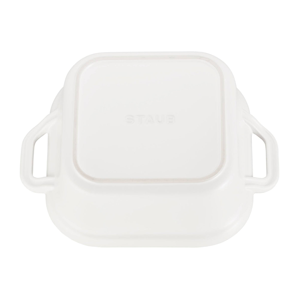 Matte White Square Covered Baking Dish M5288