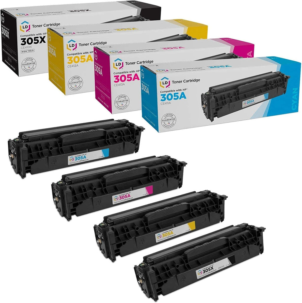 Remanufactured Toner Cartridge 4-Pack F974288