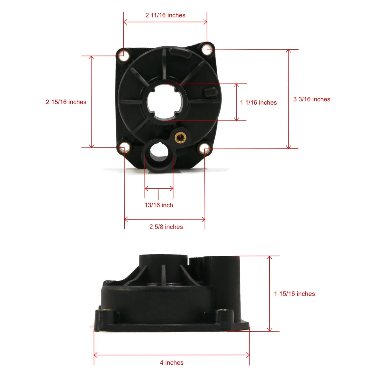 Water Pump Impeller and Housing Kit for Outboard Boat Y786641