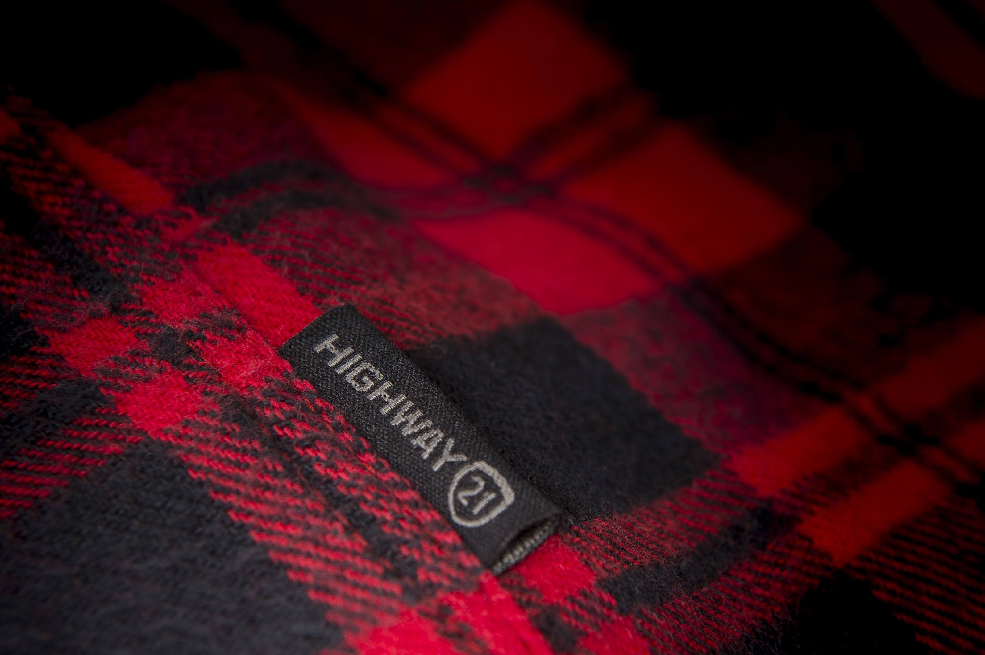Brown/Tan Riding Flannel V3544