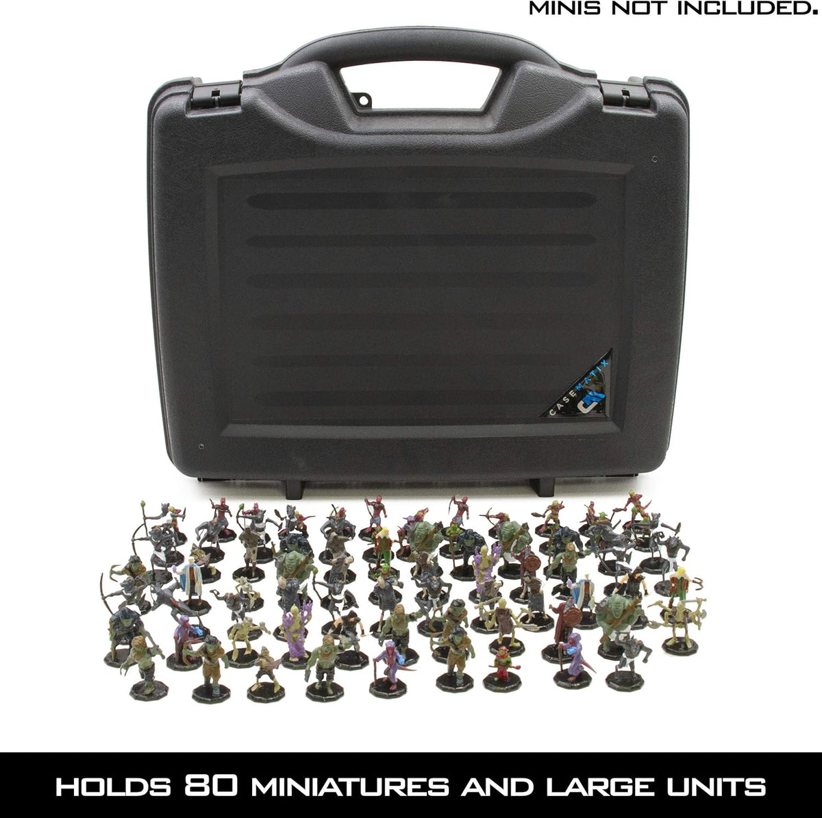 80 Slot Hard Shell Figure Case with Customizable Foam Layer P726