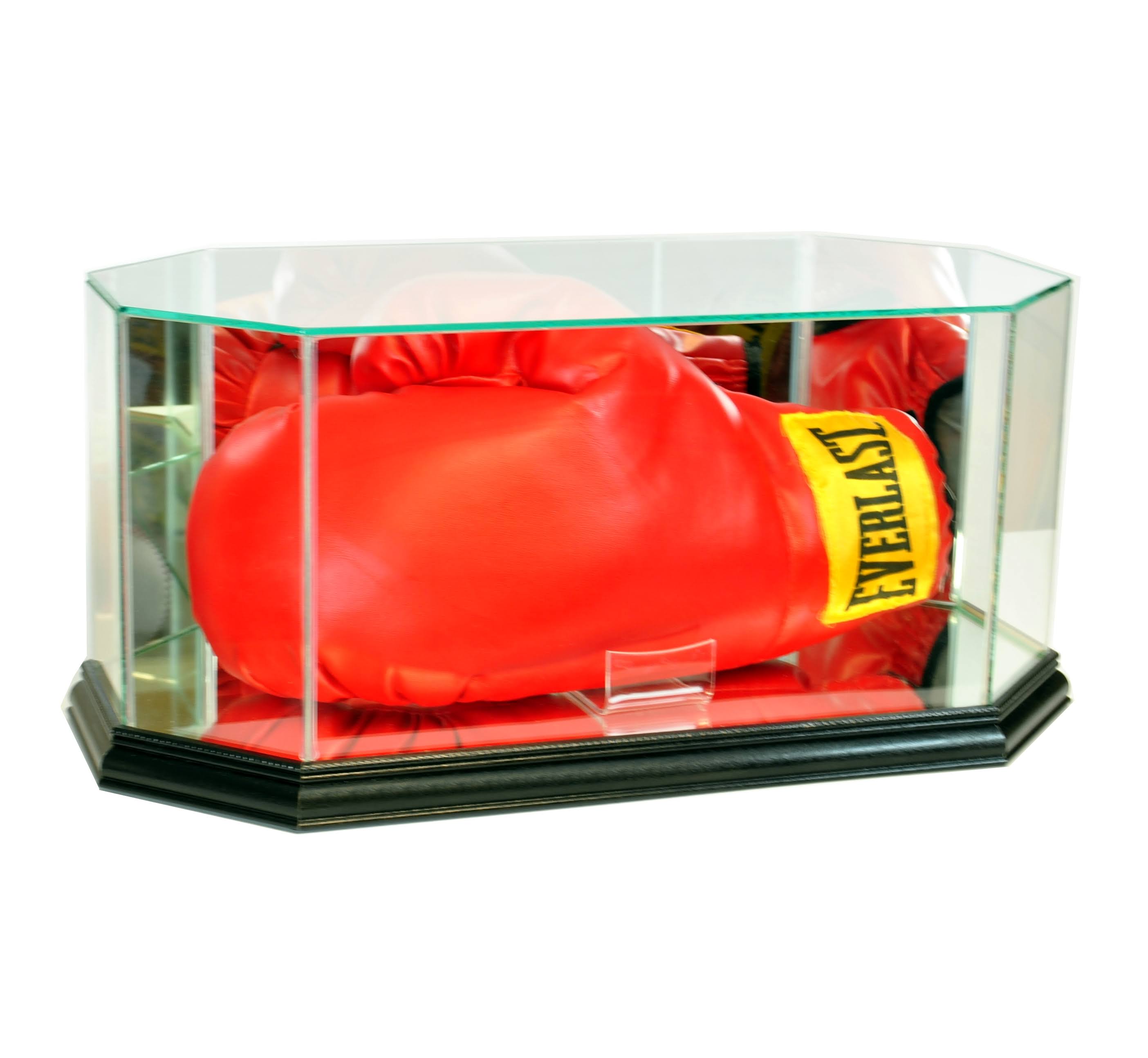 Black Boxing Glove Glass Display Case H9211