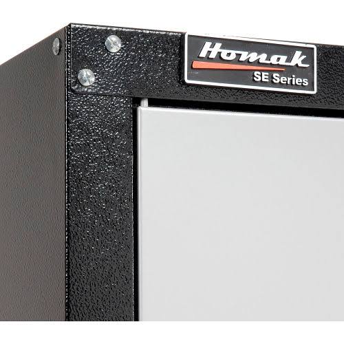 2 Door Tall Mobile Cabinet with 4 Shelves Y700822