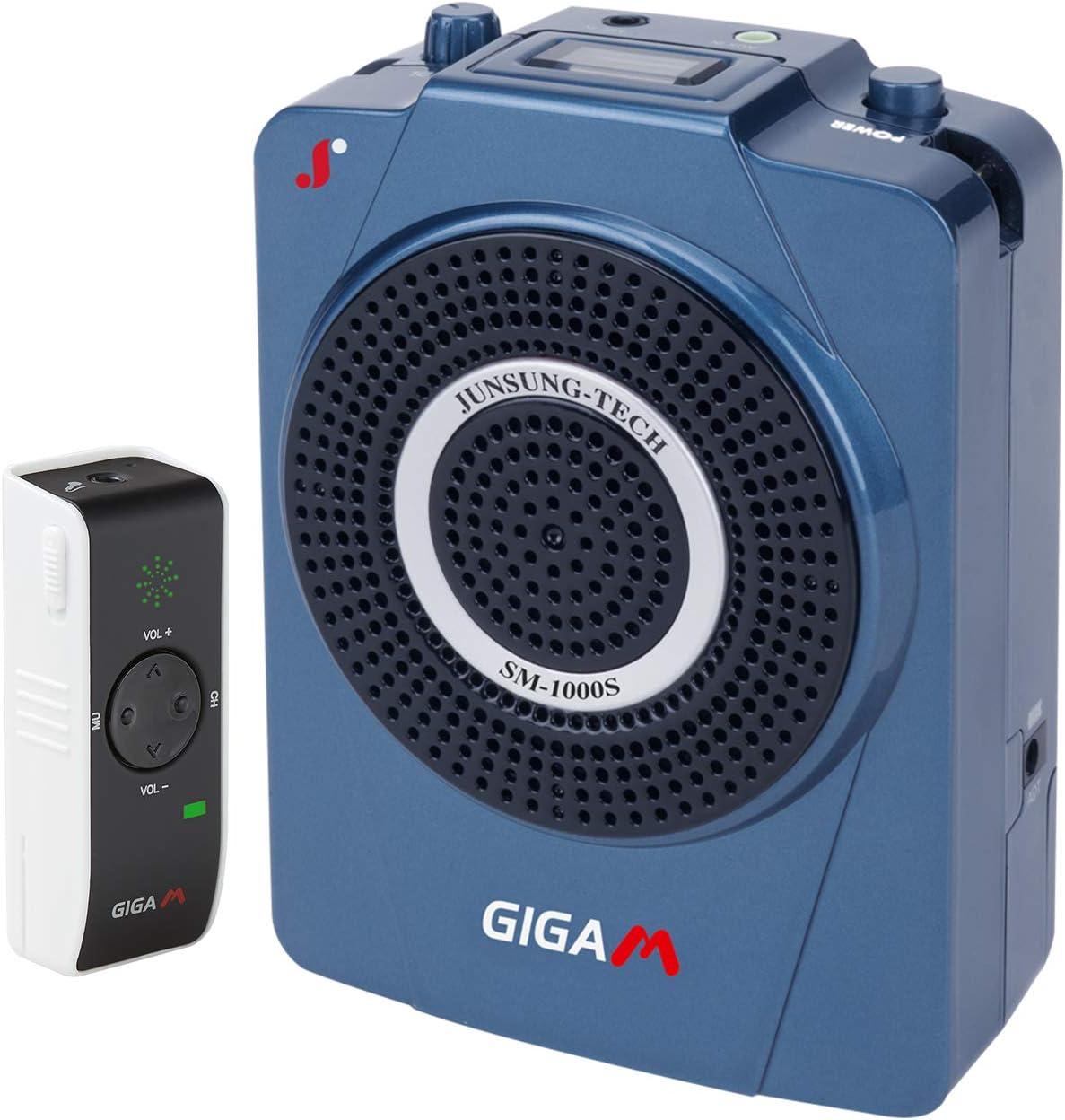 40W 2.4GHz Wireless Portable Voice Amplifier with Wireless Transmitter J407