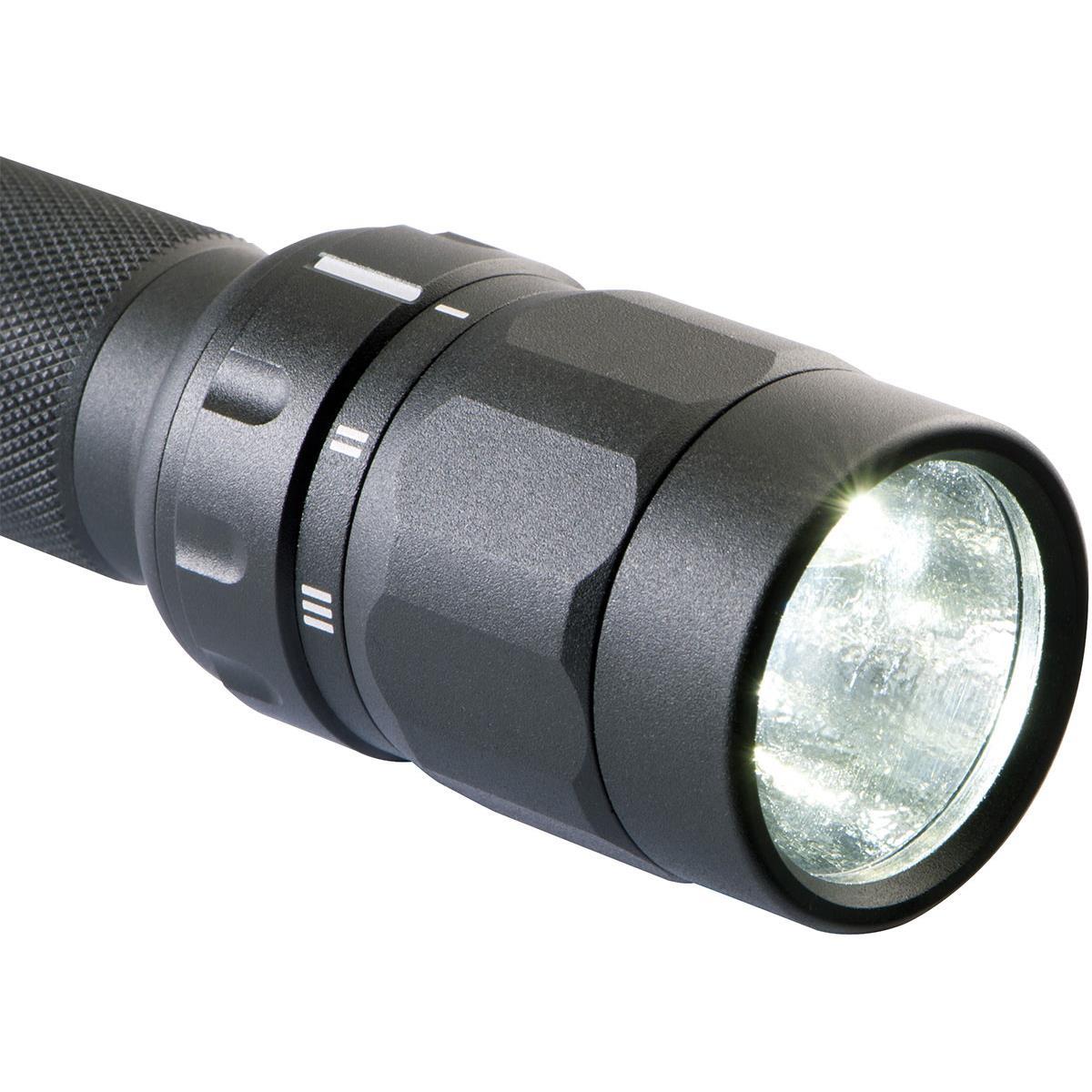Black Tactical Flashlight H168964