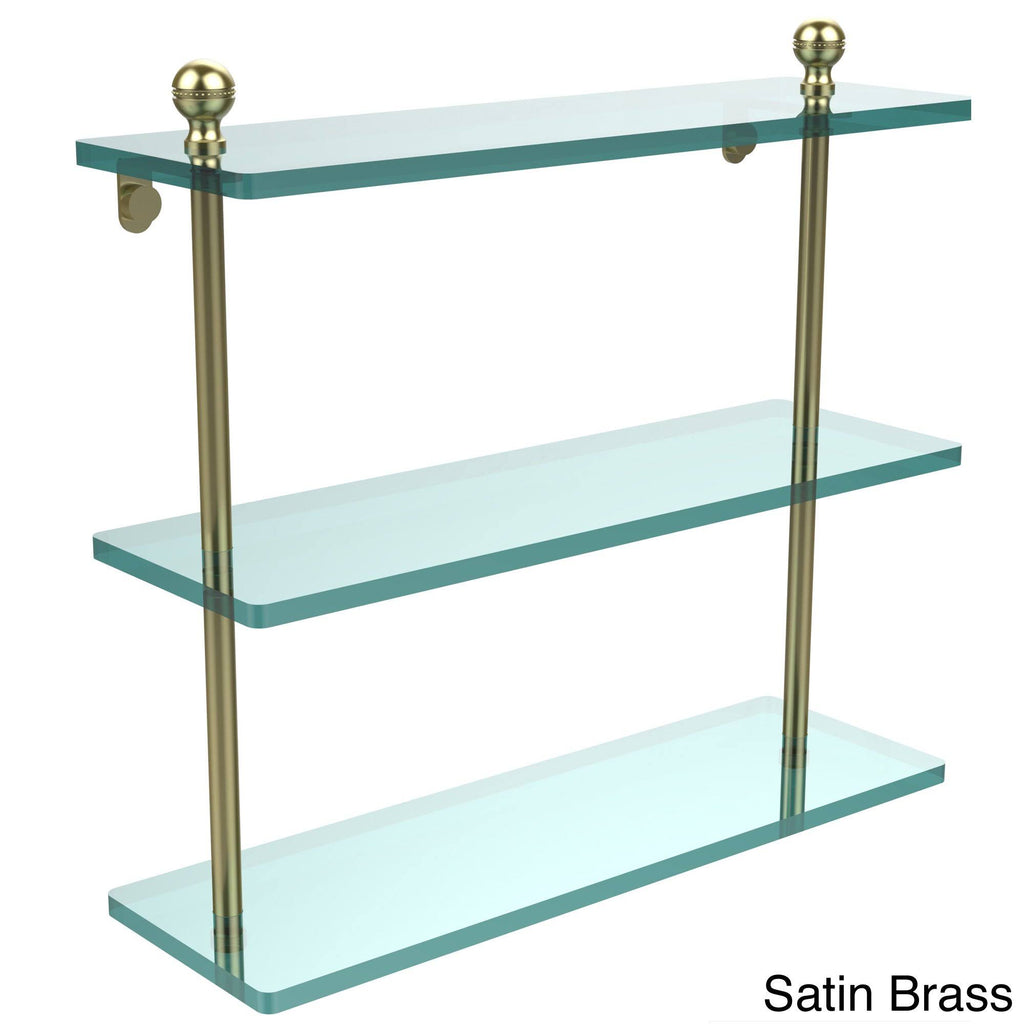 Triple Tiered Glass Shelf O41256