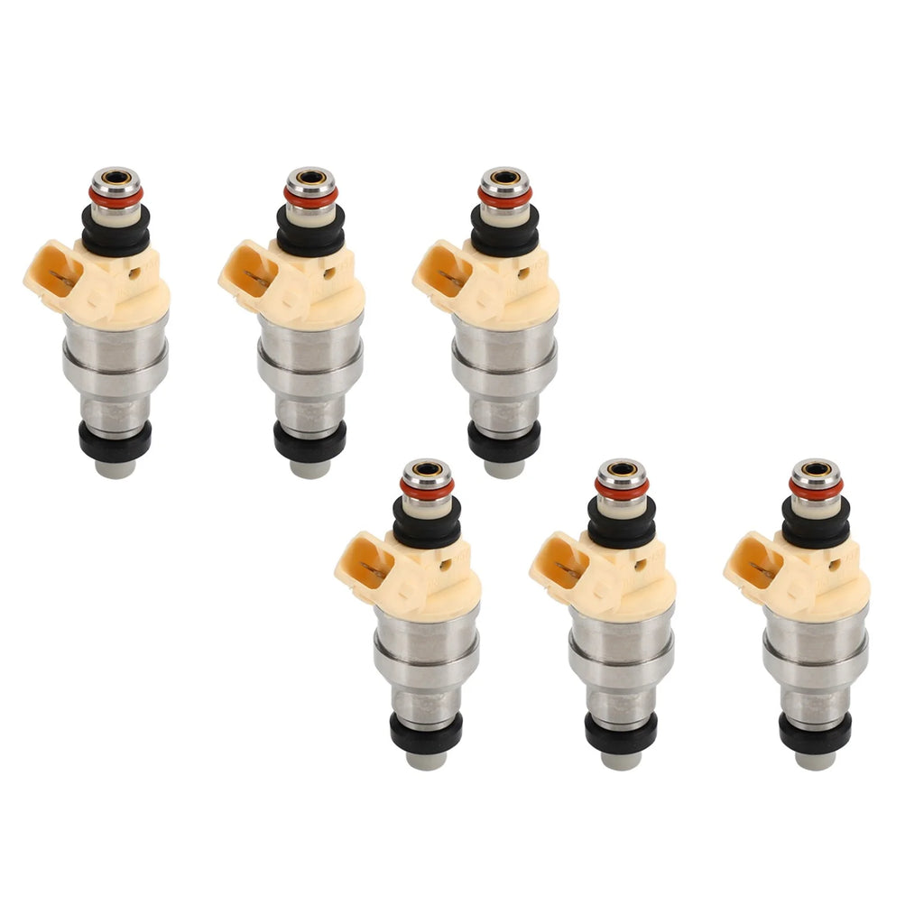 6pcs Fuel Injector for Mitsubishi Mirage Montero Galant Sigma Eclipse A49009