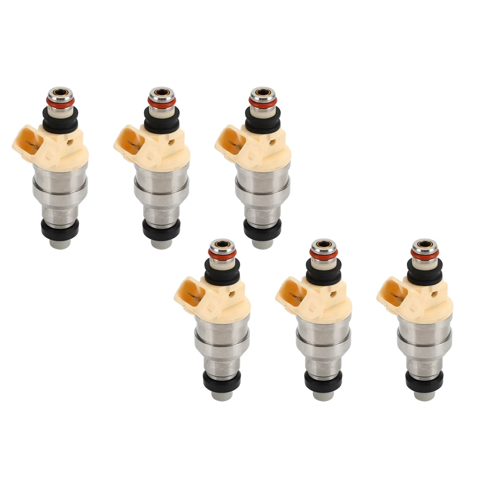 6pcs Fuel Injector for Mitsubishi Mirage Montero Galant Sigma Eclipse A49009
