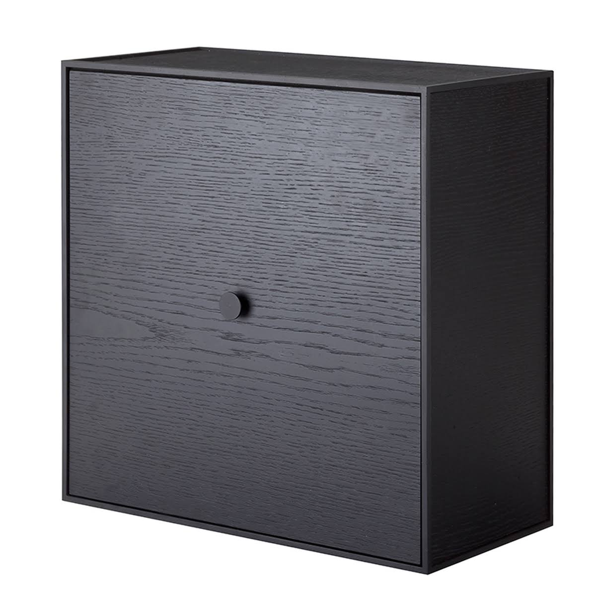Black Stained Ash Frame Box with Door D208972