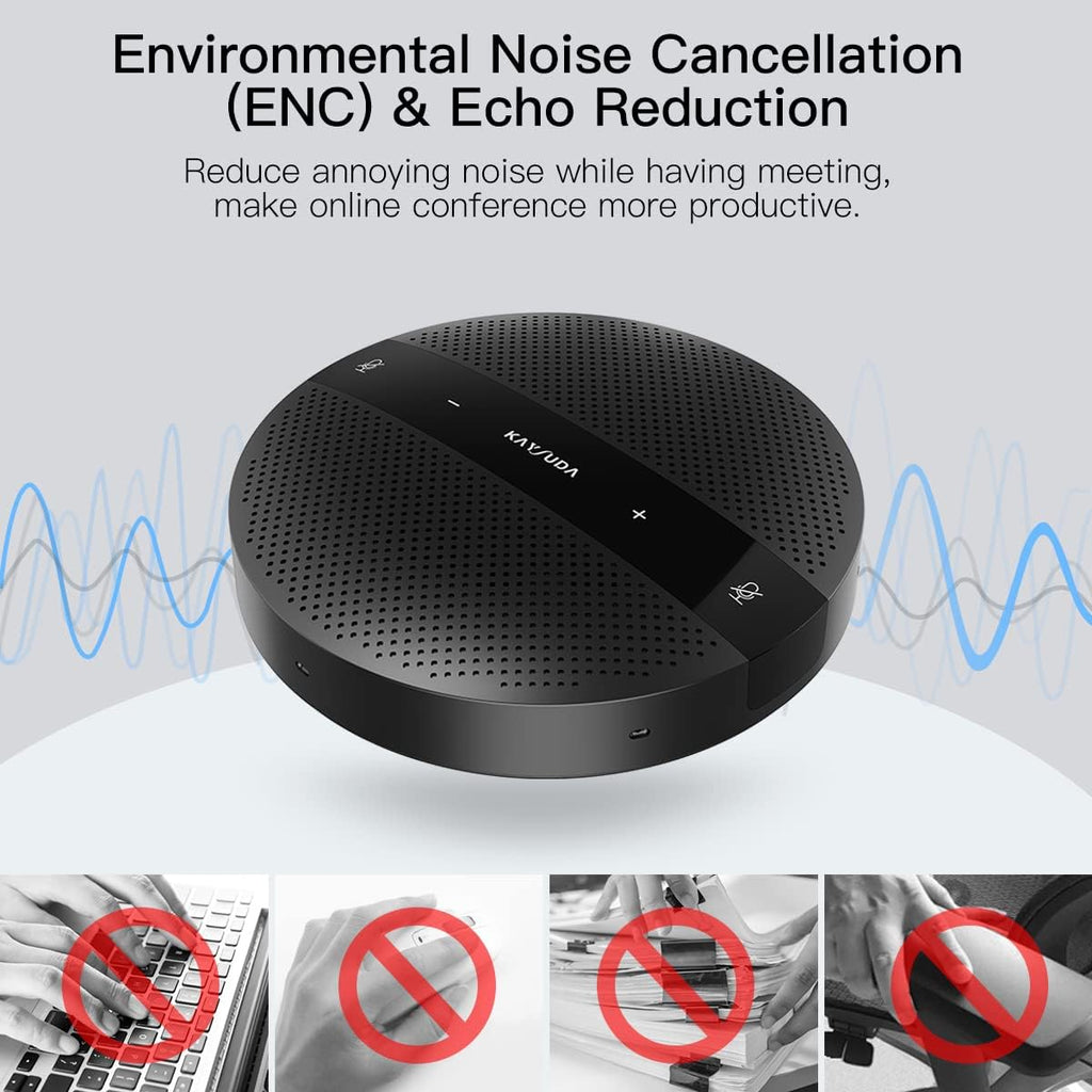 Pack of 2 USB Speakerphone Microphone for Conference Call N235