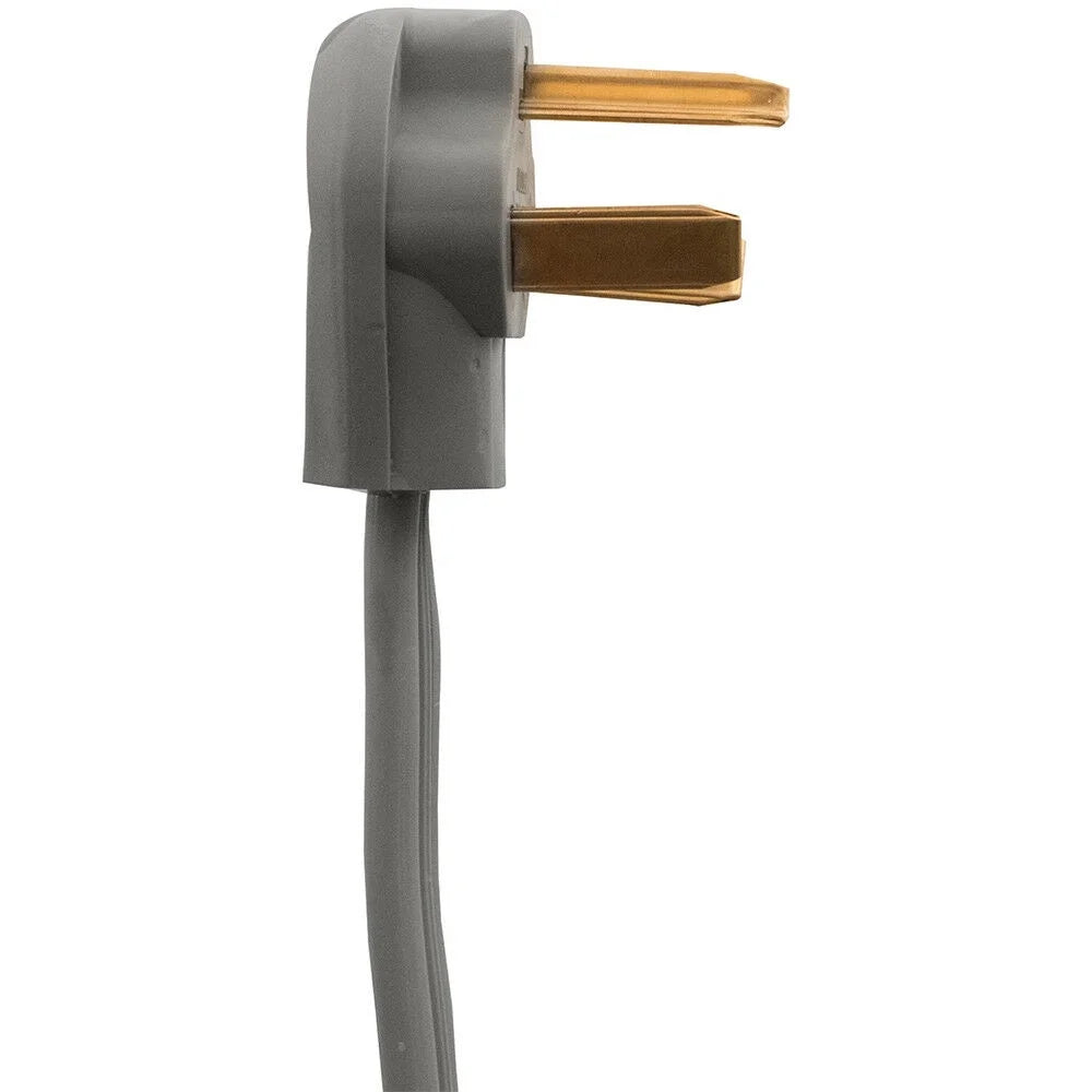 3 Prong Universal Electric Dryer Power Cord 4 foot 30 amp L706