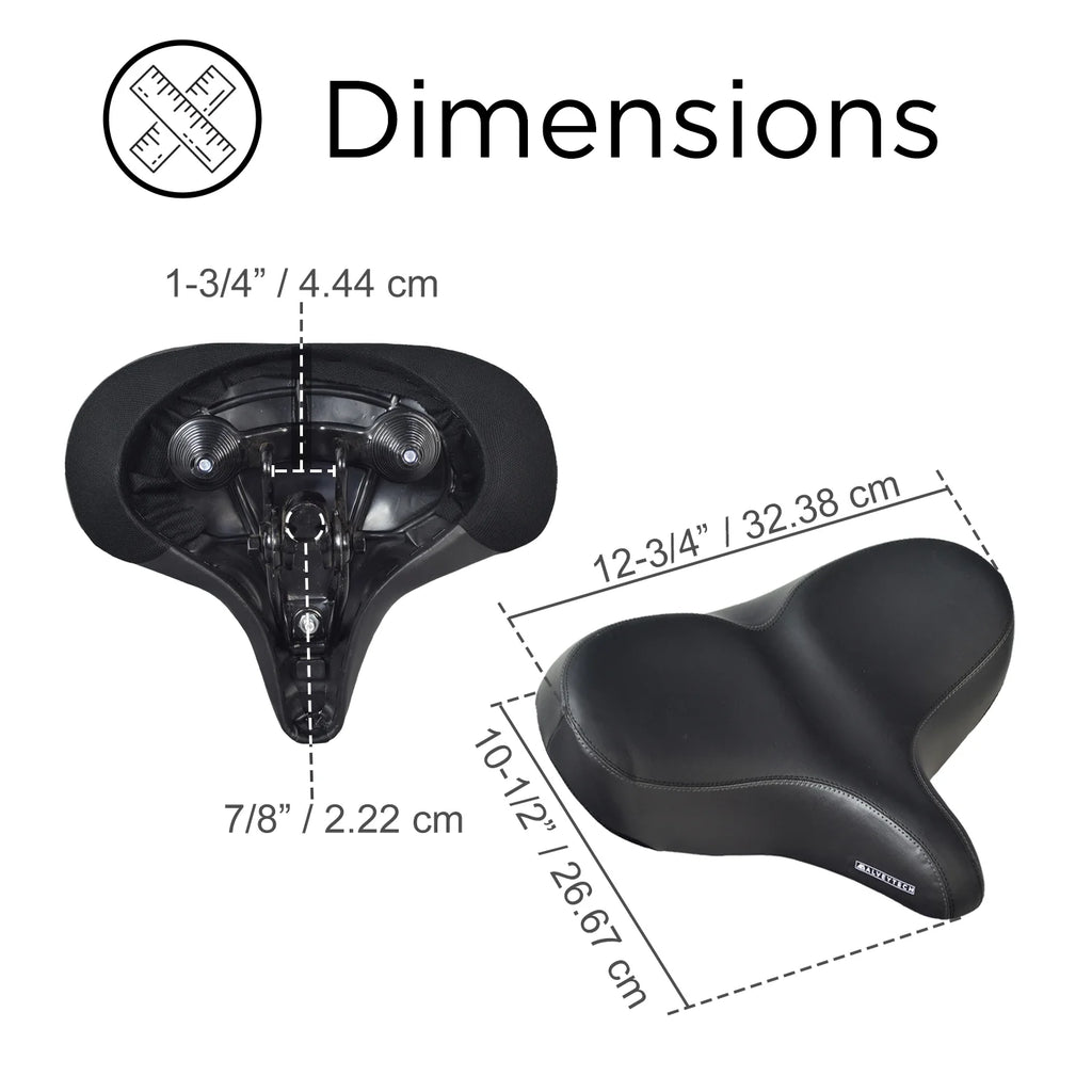Oversized Replacement Bike Saddle Seat U396