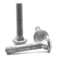 1/2 inch-13 x 4 1/2 inch Coarse Thread Carriage Bolt Low Carbon Steel Hot Dip Galvanized Pk 130 G122