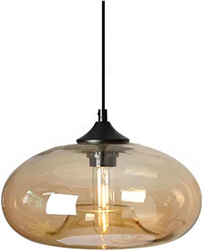 Transparent Glass Cage Pendant Light G60544