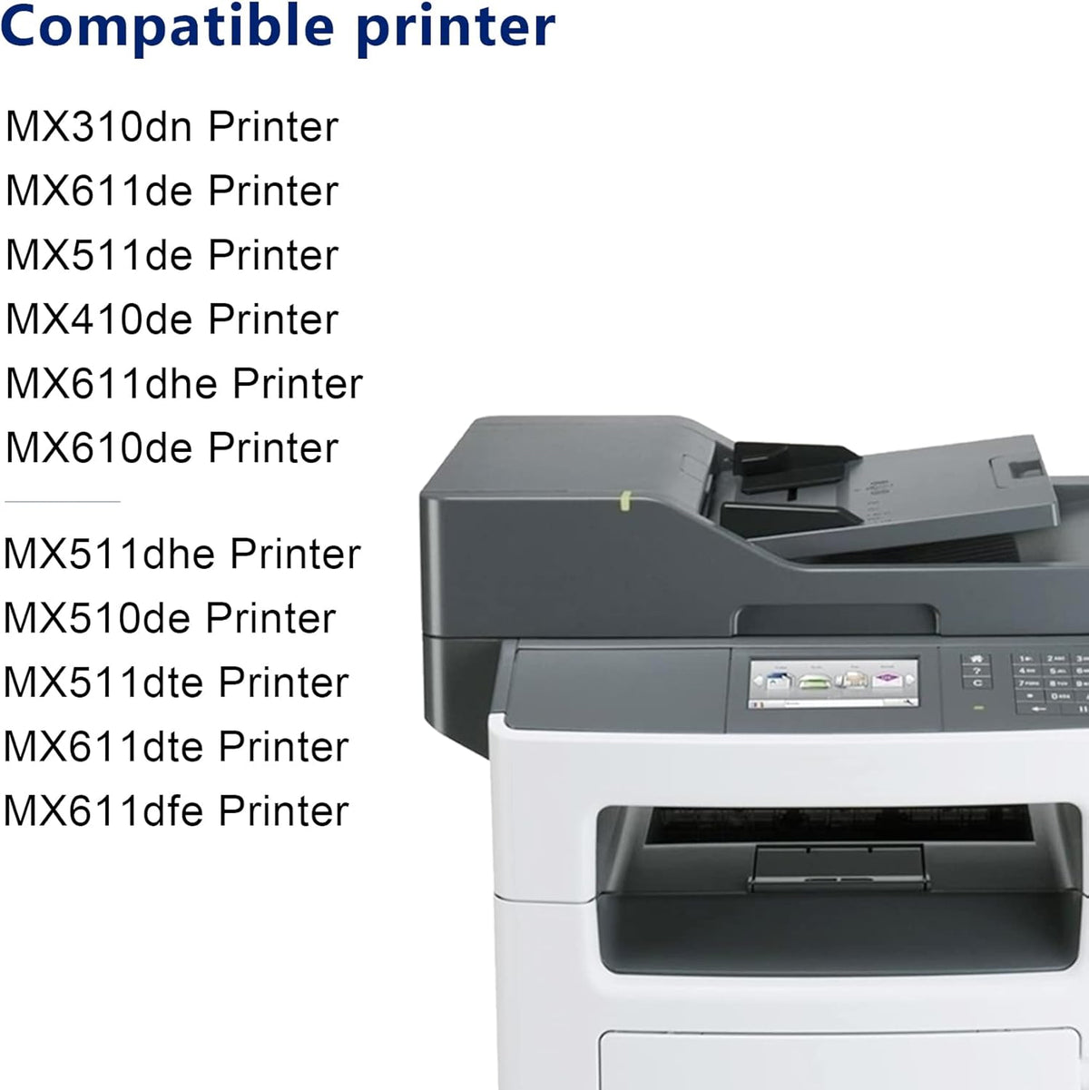 3 Pack Black Compatible Toner Cartridges M588