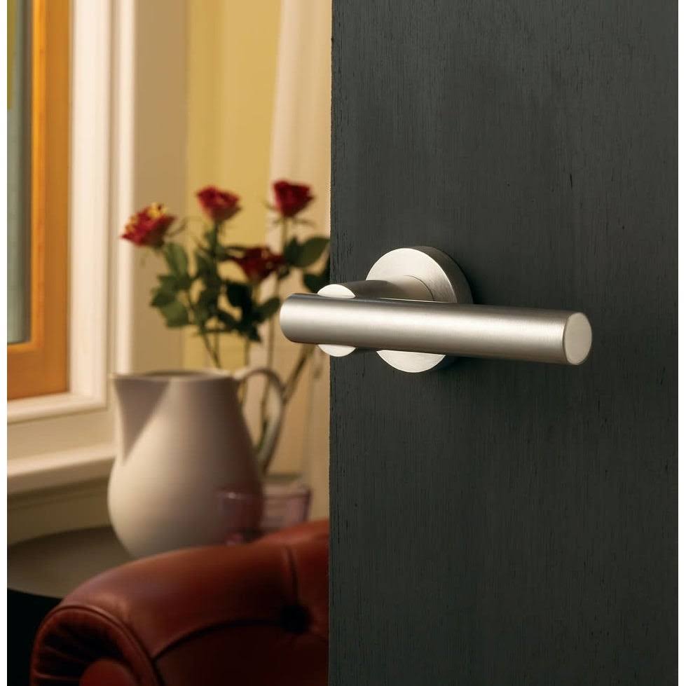 Satin Nickel Lever Pair M98468