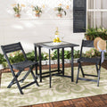 Dark Slate Grey Bistro Set E83315