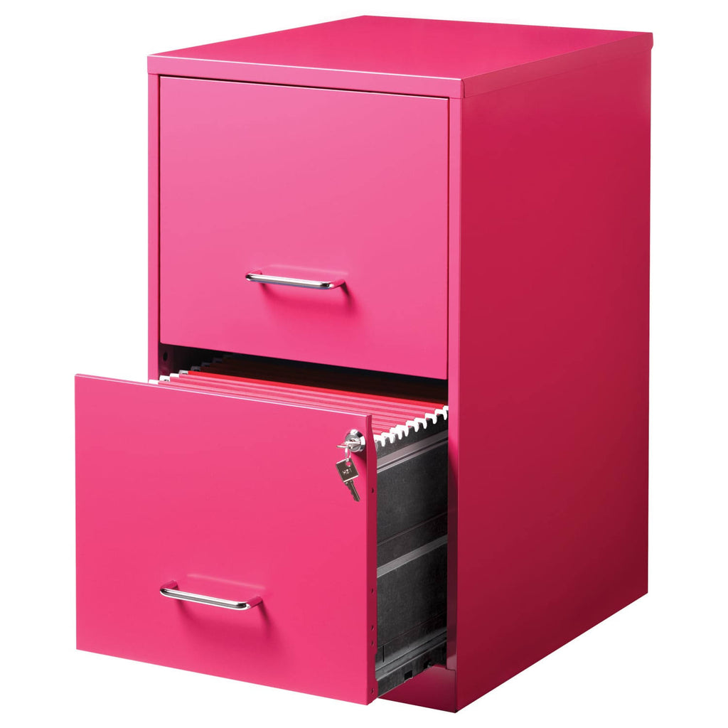 18-inch 2-Drawer Steel File Cabinet Y677957