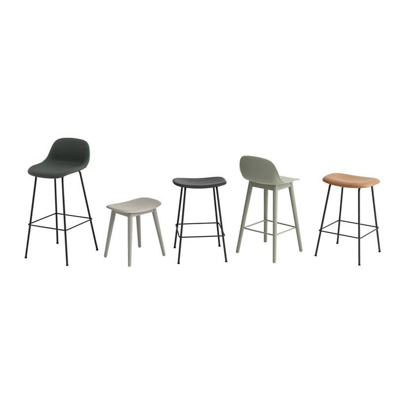 Black Fiber Bar Stool T65941