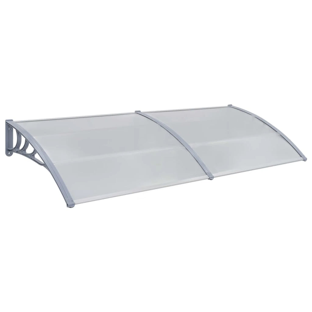 Door Canopy Gray 118.1"x39.4" PC U706649