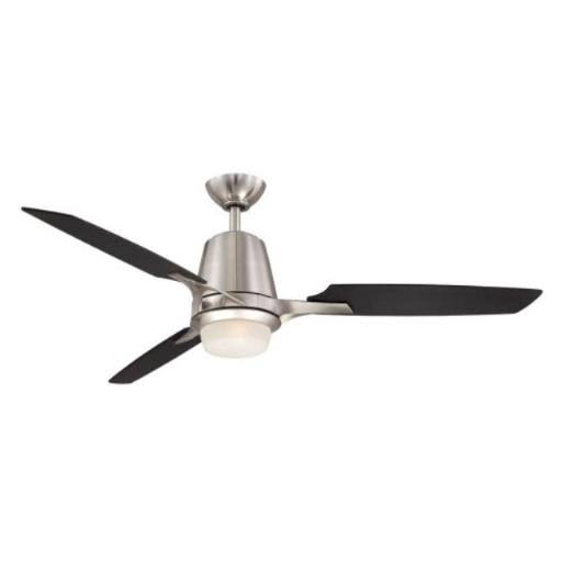 Brushed Nickel Ceiling Fan with Light A148420