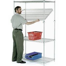 Poly-Z-Brite Shelving 36x22W x 24x22D x 74x22H L214106